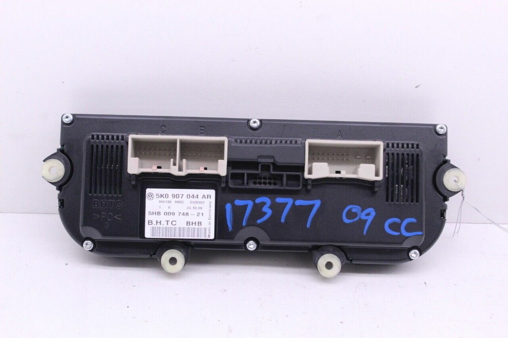 2009 2010 Volkswagen Cc Climate Temperature Control Panel OEM
