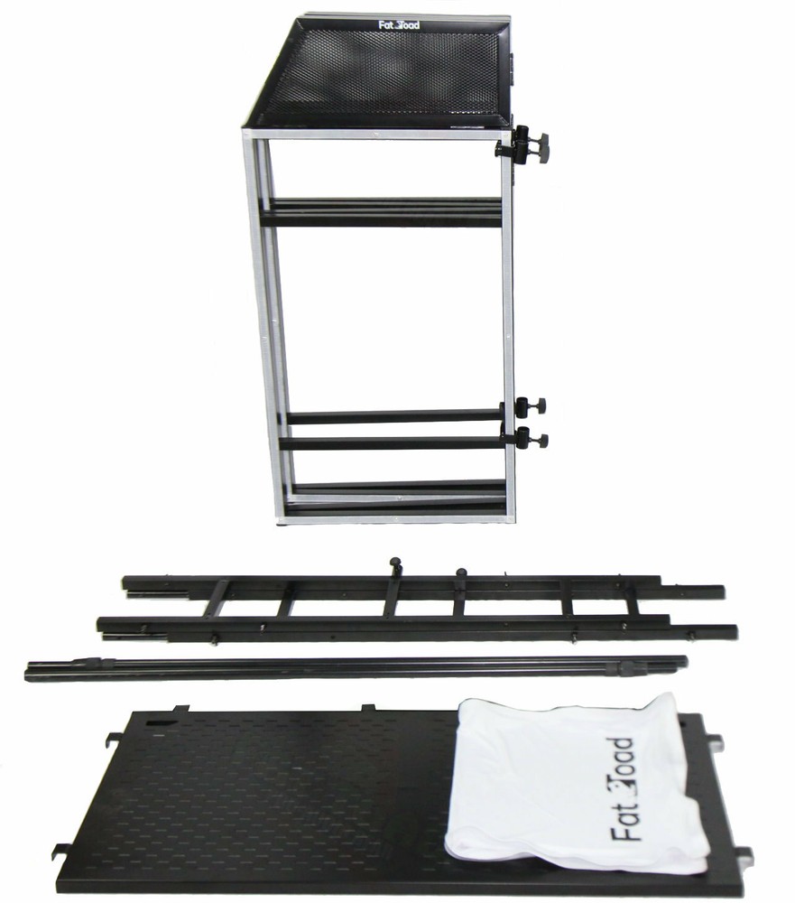 DJ Booth Tabletop - 8FT Lighting Truss Stand Package Foldable Platform FAT TOAD