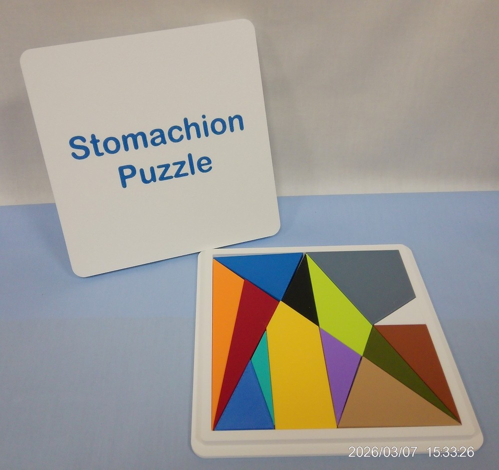 3-D Printed Stomachion Puzzle