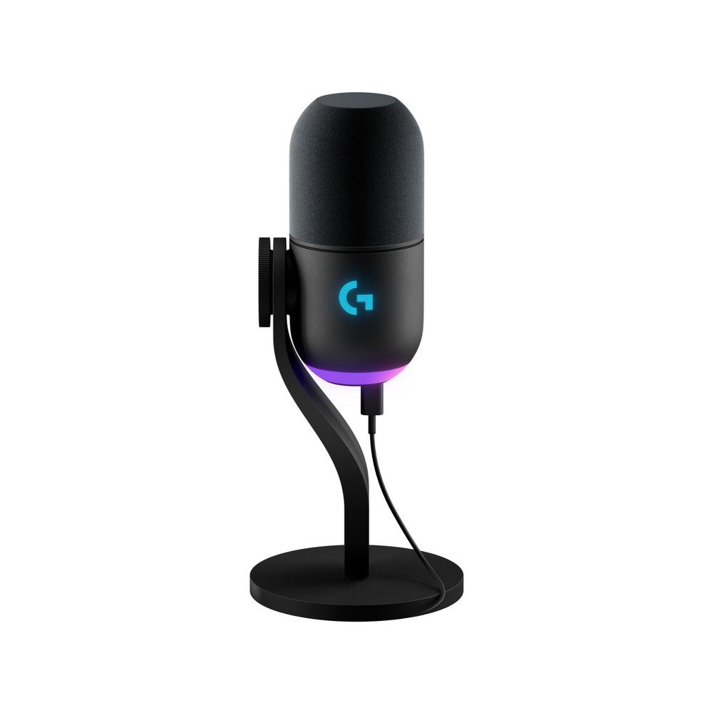 Logitech Yeti GX RGB LIGHTSYNC Powered Gaming Microphone (Black)
