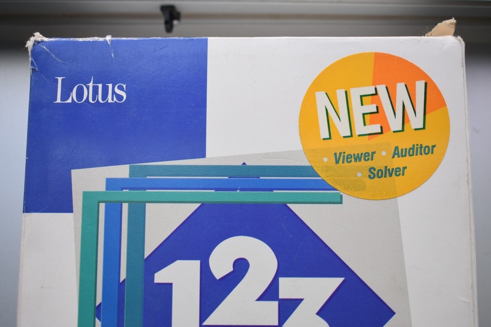 Lotus 123 for DOS Release 3.1+