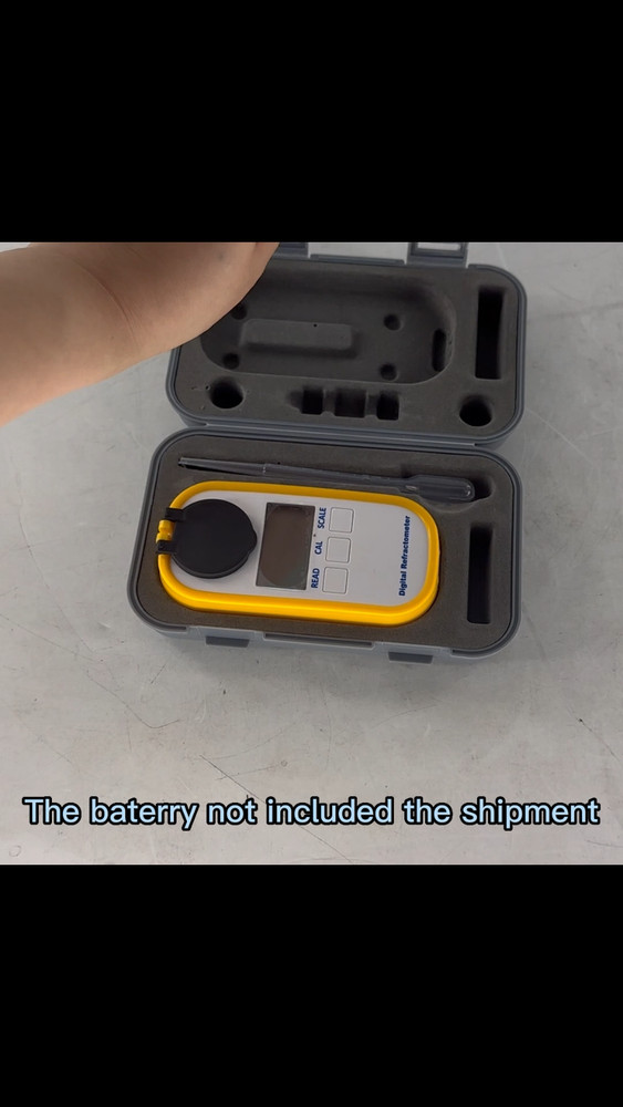 Digital Refractometer Coolant Refractometer Freezing Point Antifreezing Tester