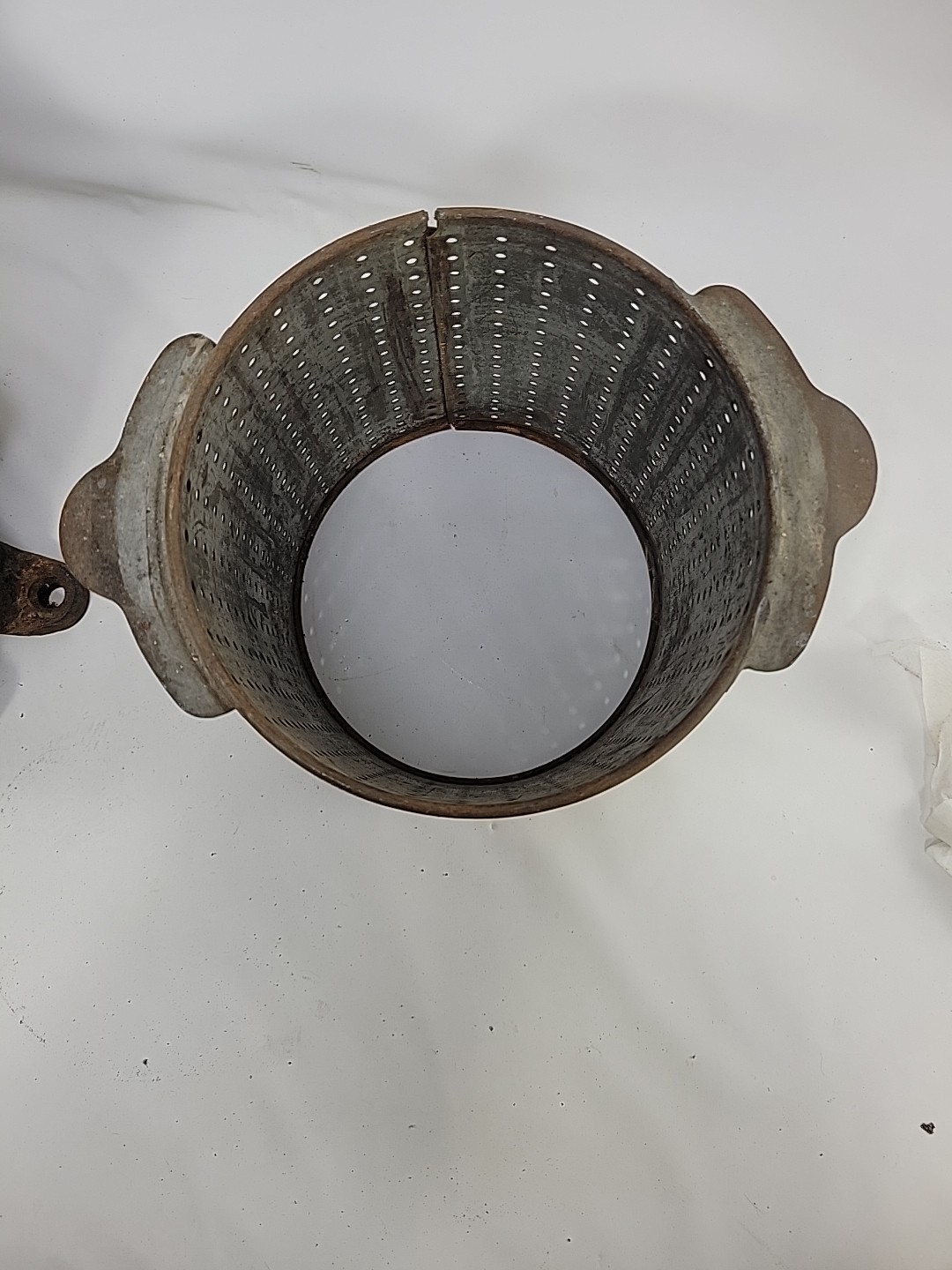 Antique Cast Iron Enterprise 4 Quart Fruit Press & Sausage Stuffer No. 25