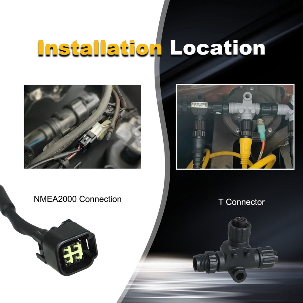 Engine Interface Cable NMEA2000 Network for Yamaha 000-0120-37