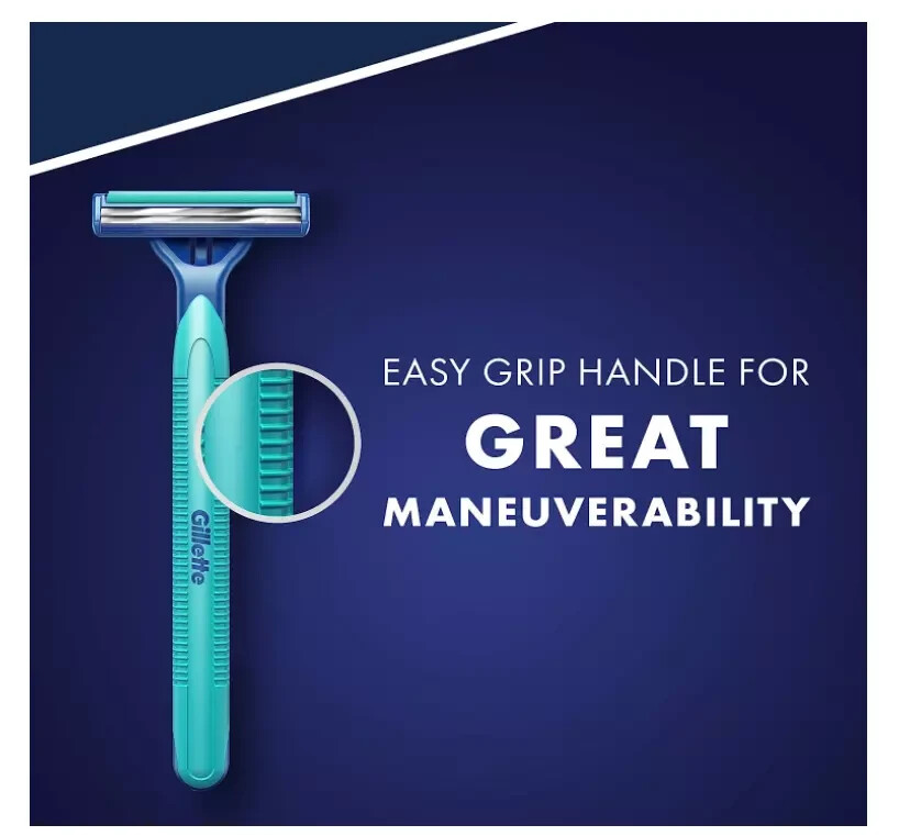 Gillette Sensor2 Plus Pivoting Head Men's Disposable Razors, 10 Count
