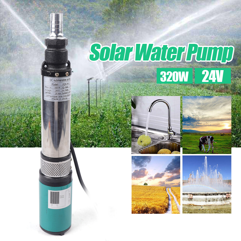High Quality 24Volt Solar Deep Well Water Pump Farm Submersible Irrigation Pump