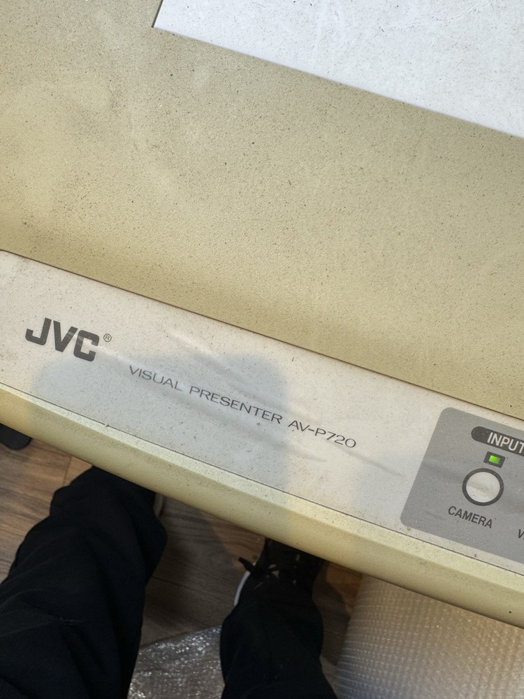 JVC AV-P720U Visual Presenter - Audio Video Document Camera - Tested, Works!