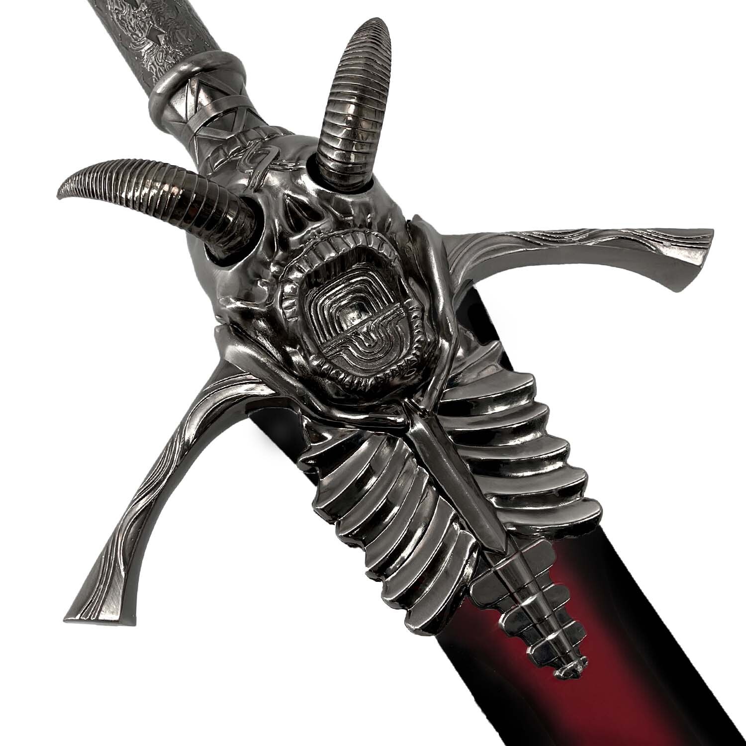 Dante's Rebellion 51-Inch Full Metal Replica Sword, Red