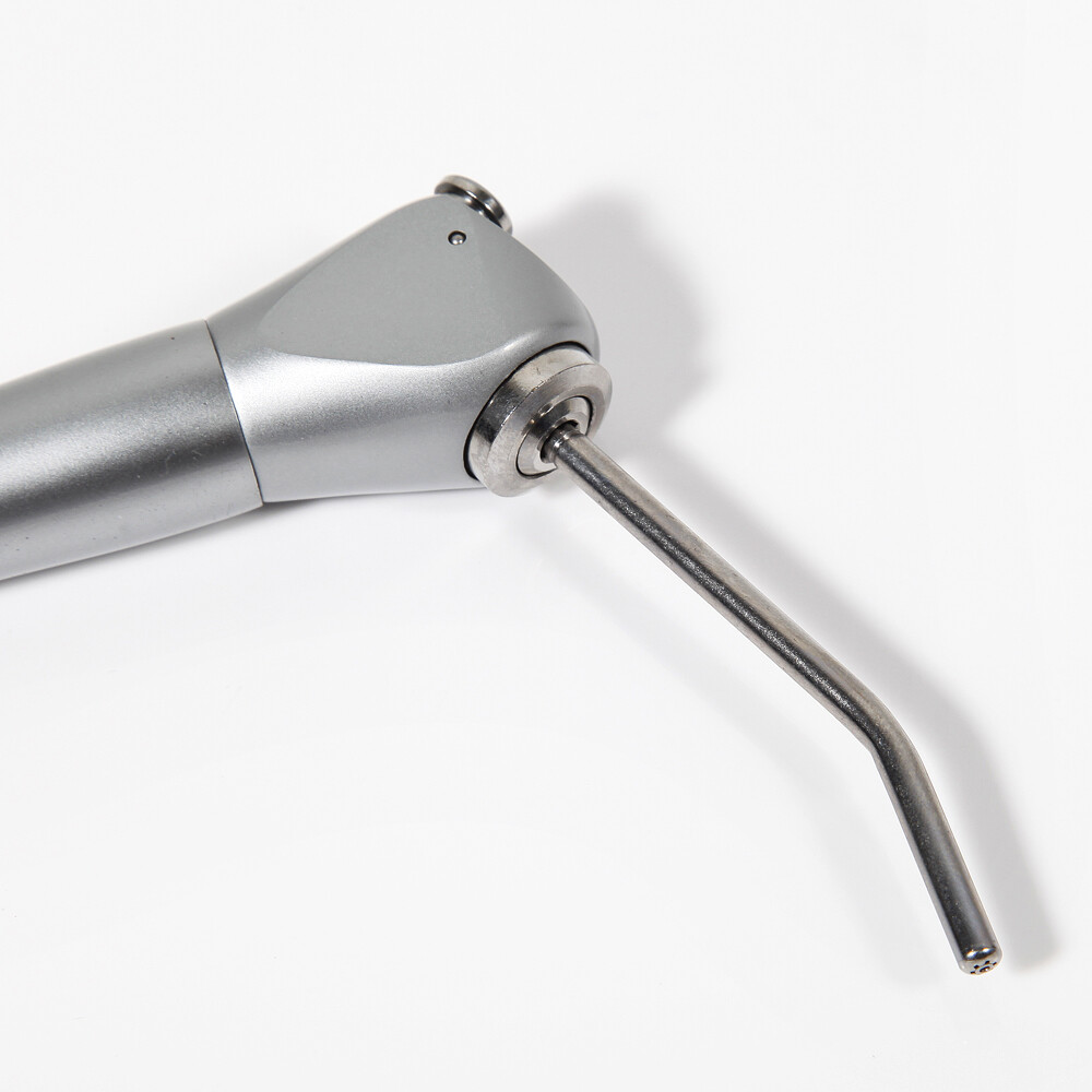 Dental 3 Way Air Water Syringe Triple Spray Handpiece with 2 Nozzles Tips Tubes