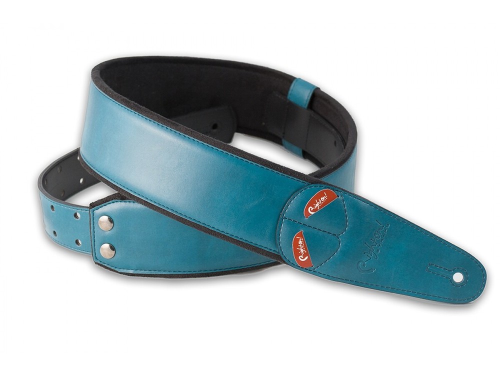 RightOn! Mojo Charm Guitar Strap; Teal