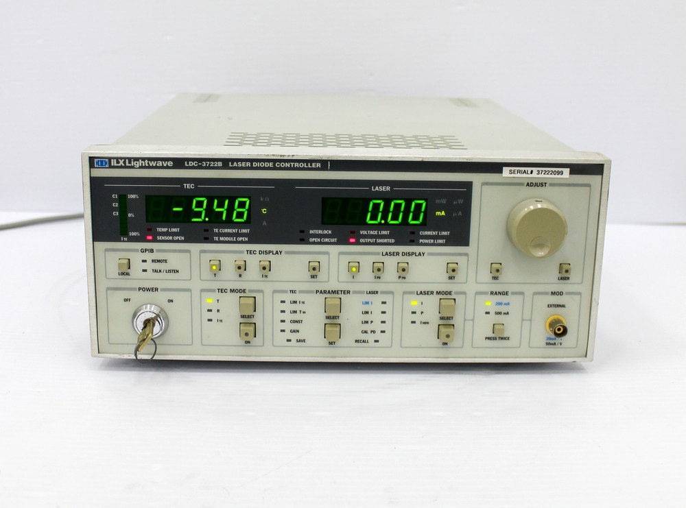 ILX Lightwave LDC-3722B Laser Diode Controller with Precision Curre (3376579)