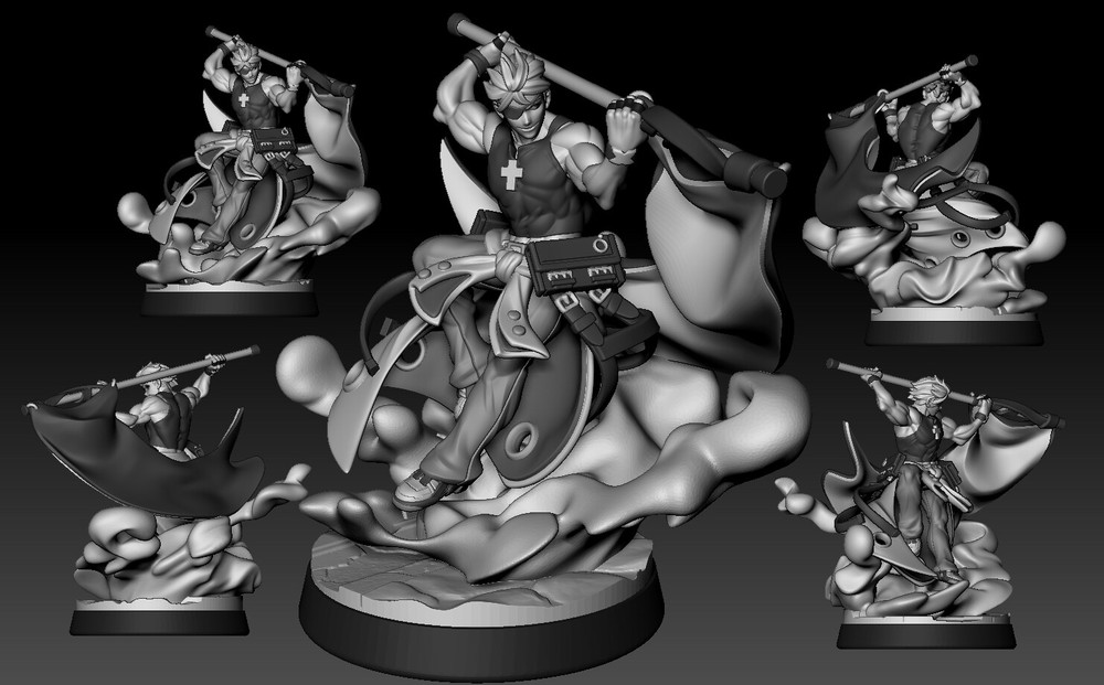 DnD Miniature 32mm Thunder Bearer by LPOMC