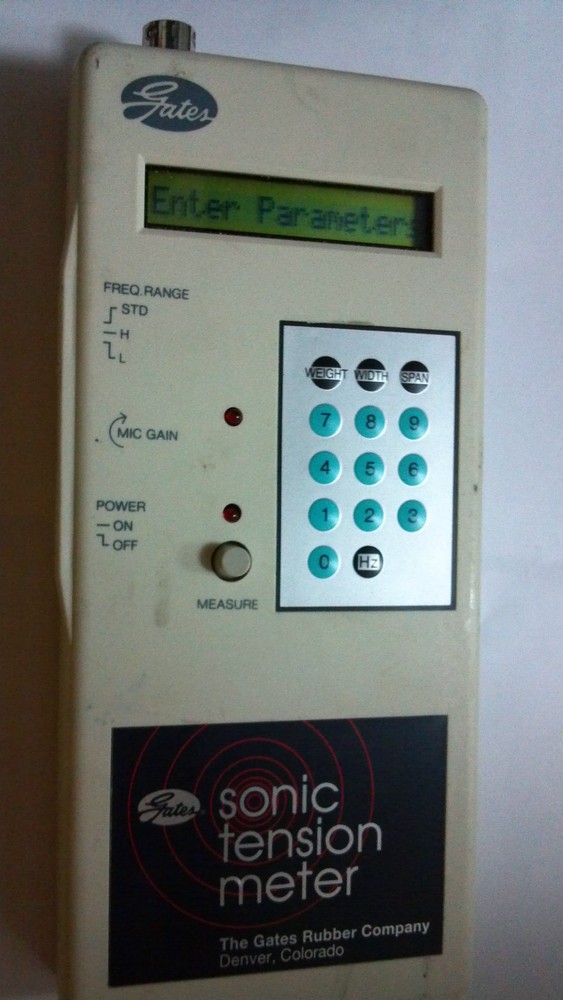 Gates Sonic Tension Meter / Model A