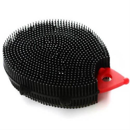 Silicone Dish/Vegetable Brush, Hedgehog