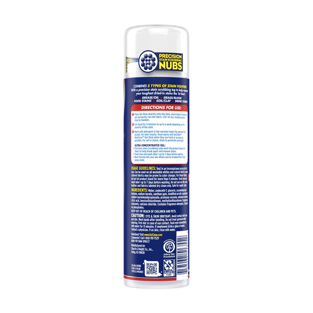 5 Pack Oxiclean Max Force Gel Stick 6.2 Ounce