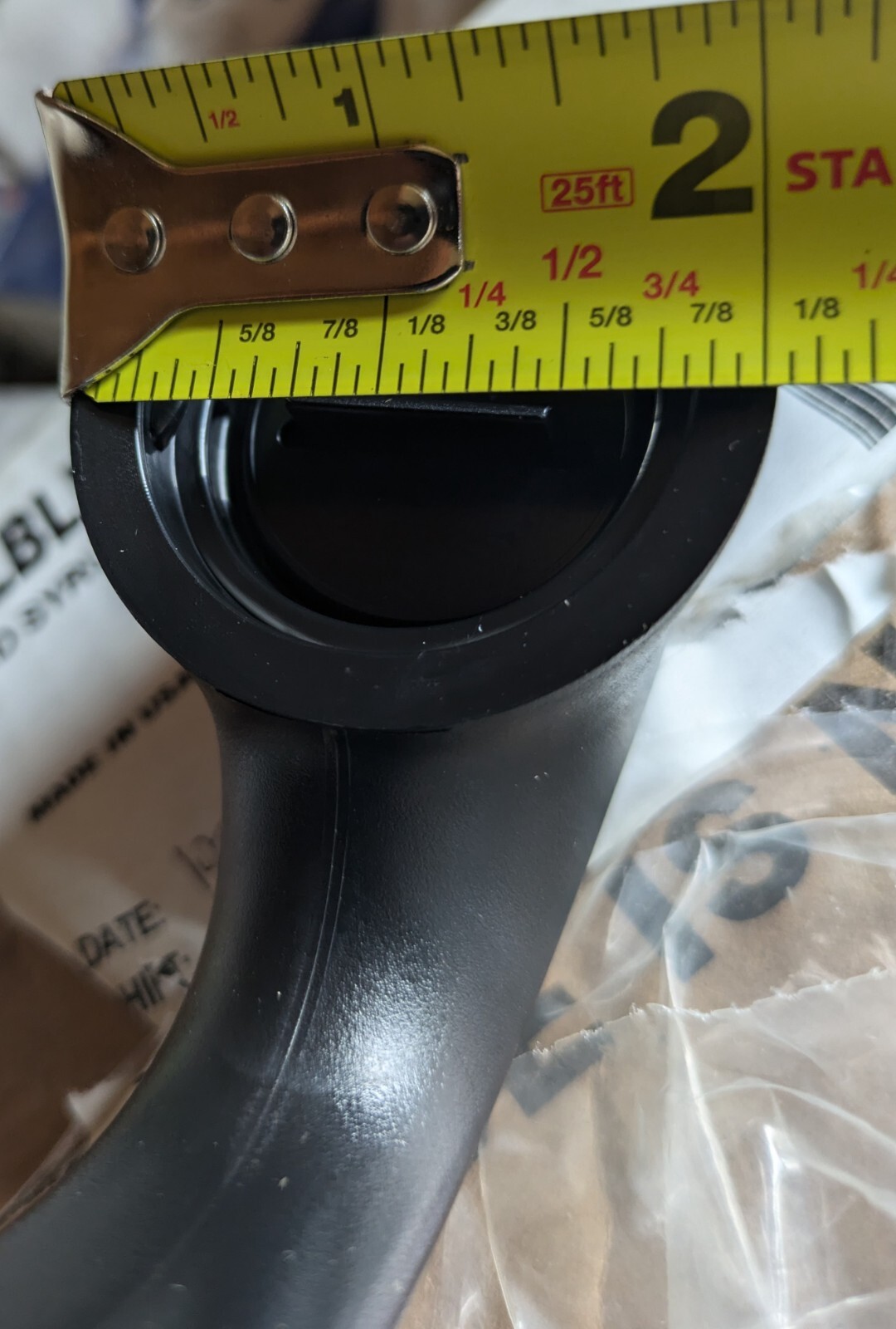 Service Ideas SRLBLKPEC Syrup Dispenser Lid - Black W/Pecan Qty-1