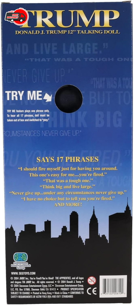 The Apprentice Talking Donald Trump Doll