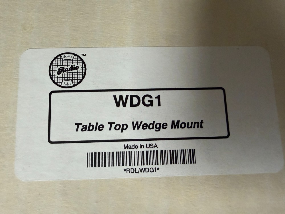 RDL WDG1 / JP-1 Table Top Wedge Chassis
