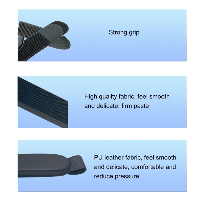 Virtual Reality Headgear Straps with Pressure Distribution Technology