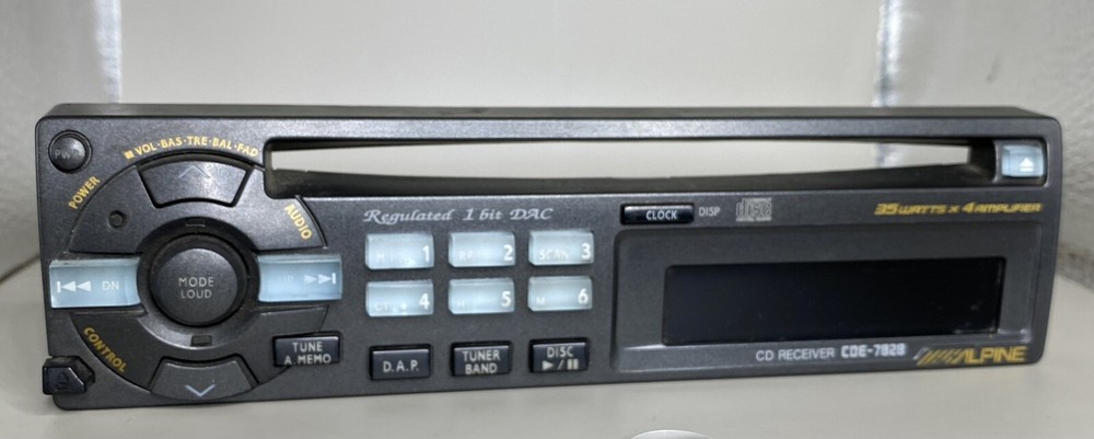 Alpine CDE-7828 Faceplate Only