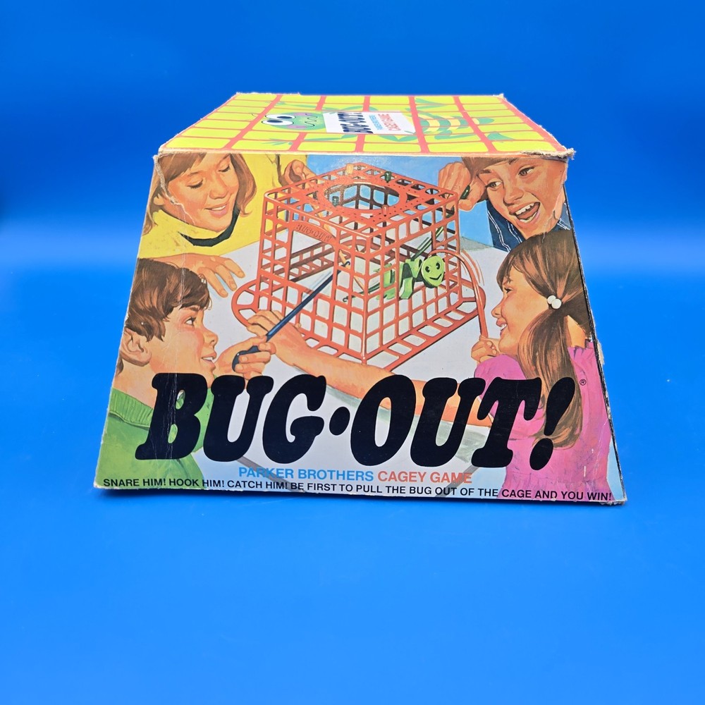 PARKER BROTHERS BUG OUT GAME.