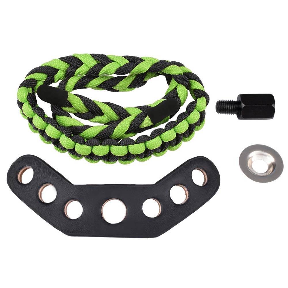 Compound Bow Shooting Wrist Sling Strap Tool Archery Accessories Can Adjustab...