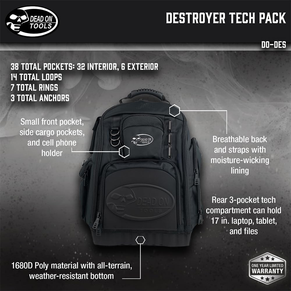 Tools DO-DES Gear Destroyer Tech Pack, Black