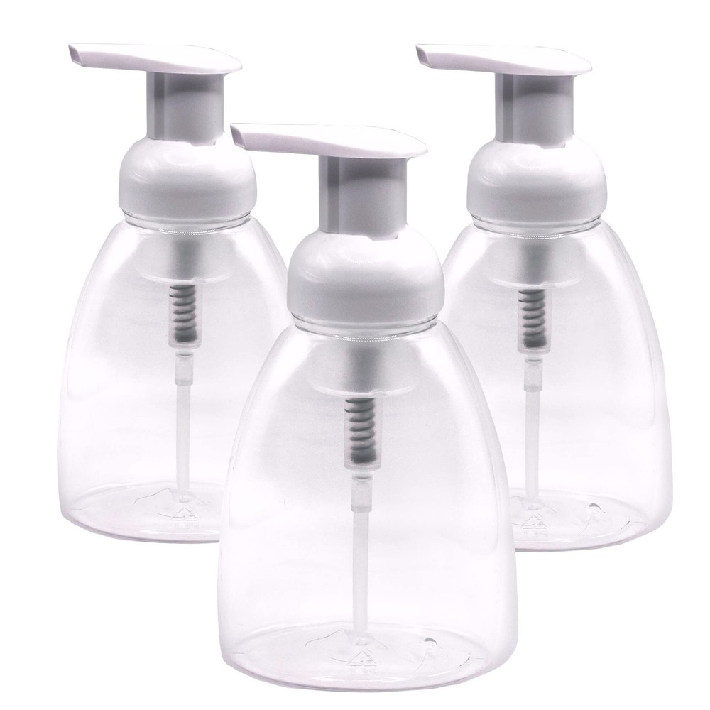 Foaming Soap Dispenser Pump Bottle with Refillable Plastic Container for Shampoo