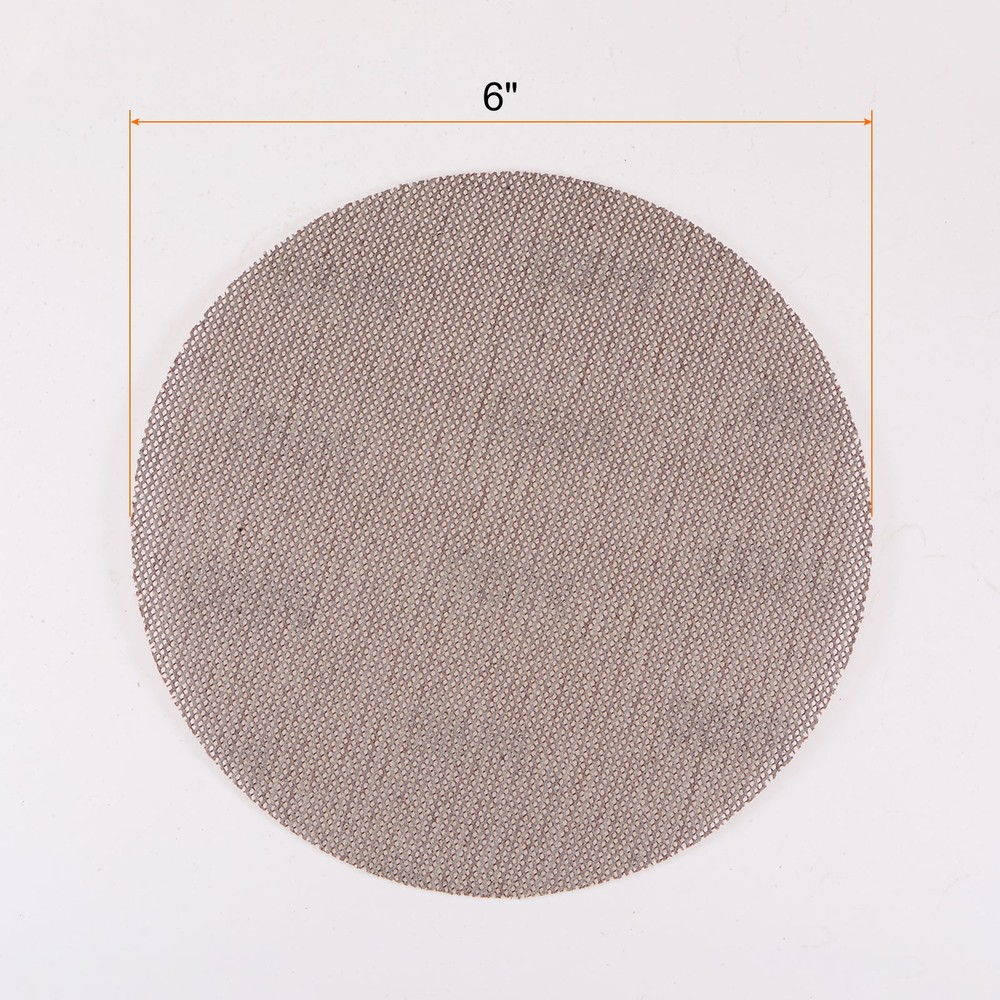 15pcs 150 Grits Mesh Sanding Discs 6 Inch Hook and Loop Sanding Net
