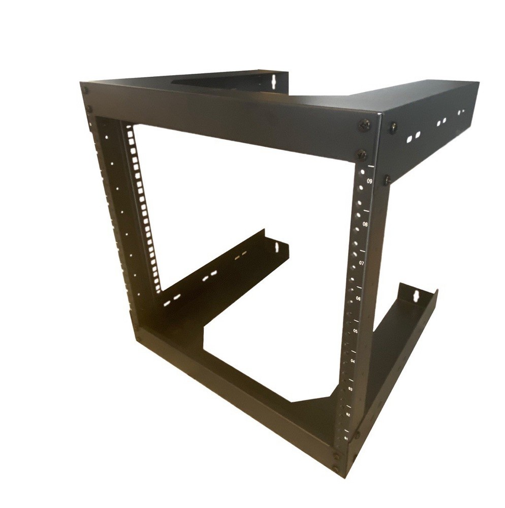 New 4XEM 12U Open Wall Mount Network Rack Bracket