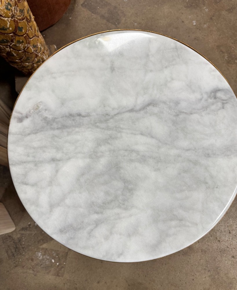 Kay Marble Tassel Table