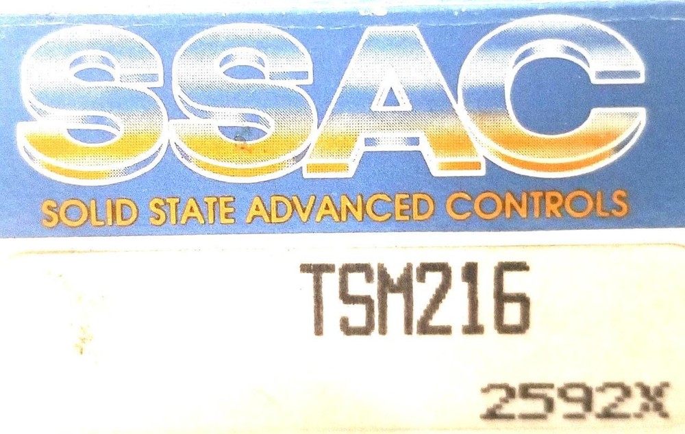 SSAC TSM216 Solid State Control Timer 2592X