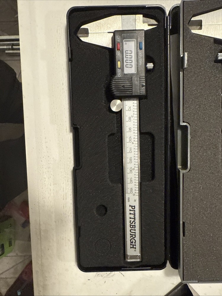 Vtg AMTOS 6" Dial Caliper . Pittsburgh