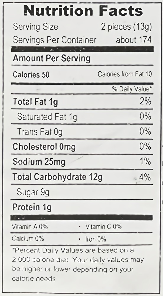 Peanut Butter Bars Candy 5LB Bag by Atkinson