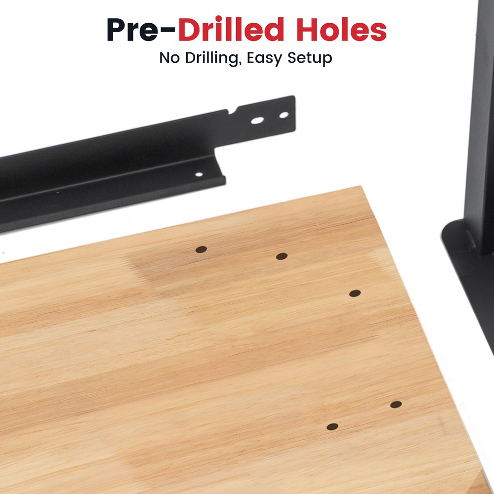 Workbench for Garage 41In Work Bench Table Adjustable Height Rubberwood