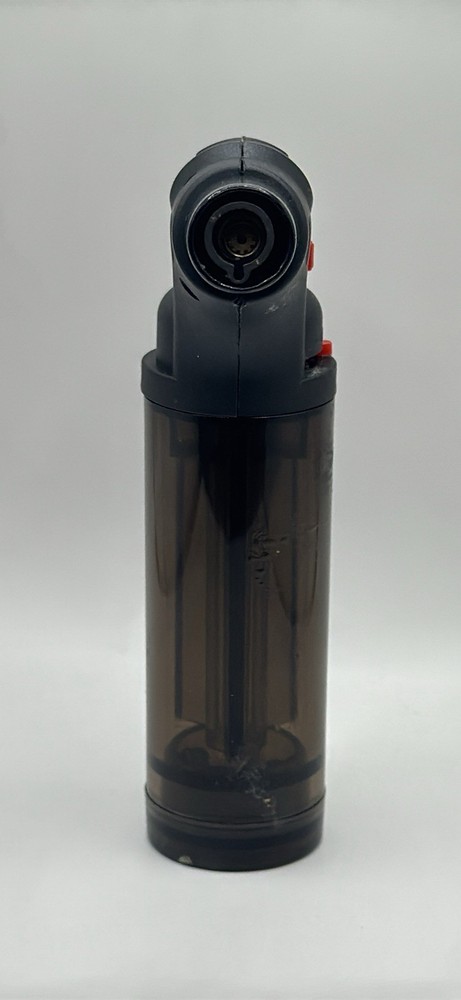 4 Pack Jumbo 4" Single Jet Flame Torch Gun Lighter Refillable Lockable Windproof