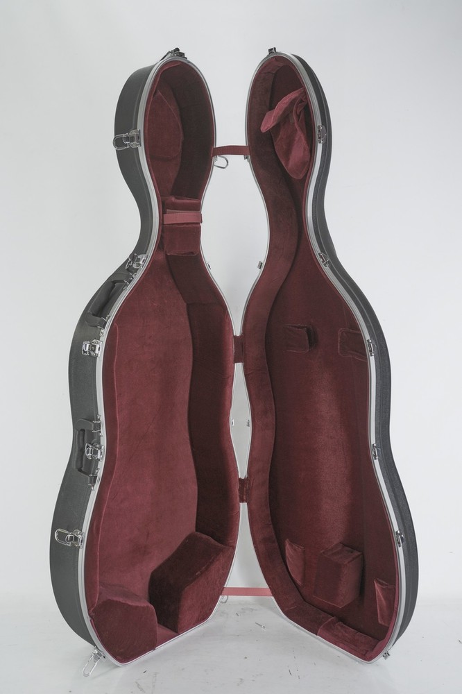 Bellafina ABS Cello Case With Wheels 3/4 Size