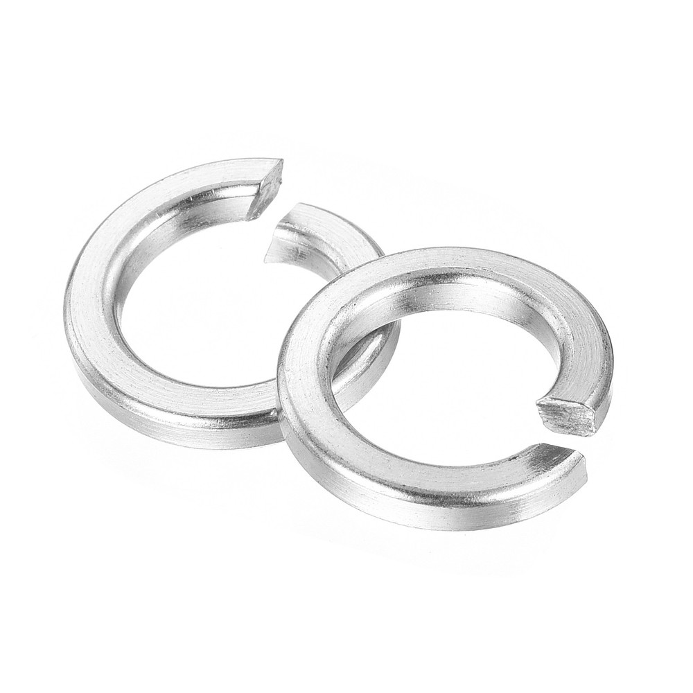 M12 Split Lock Washer, 100Pcs 304 Stainless Steel Spring Lock Washers