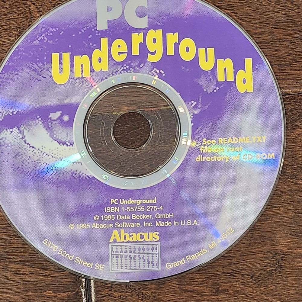 1995 Data Becker PC Underground CD