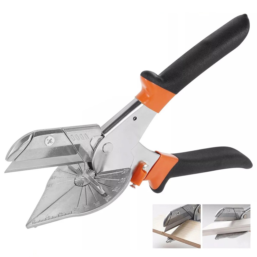 Multifunctional Sharp Multi Angle Scissors Miter Shears Adjustable 45°-135°