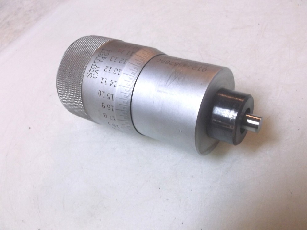Starrett T468 Postable Depth Micrometer 1" Range 4 Tenth Accuracy
