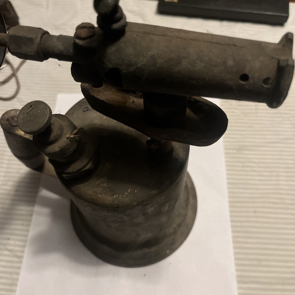 Vintage Brass Blow Torch Untested