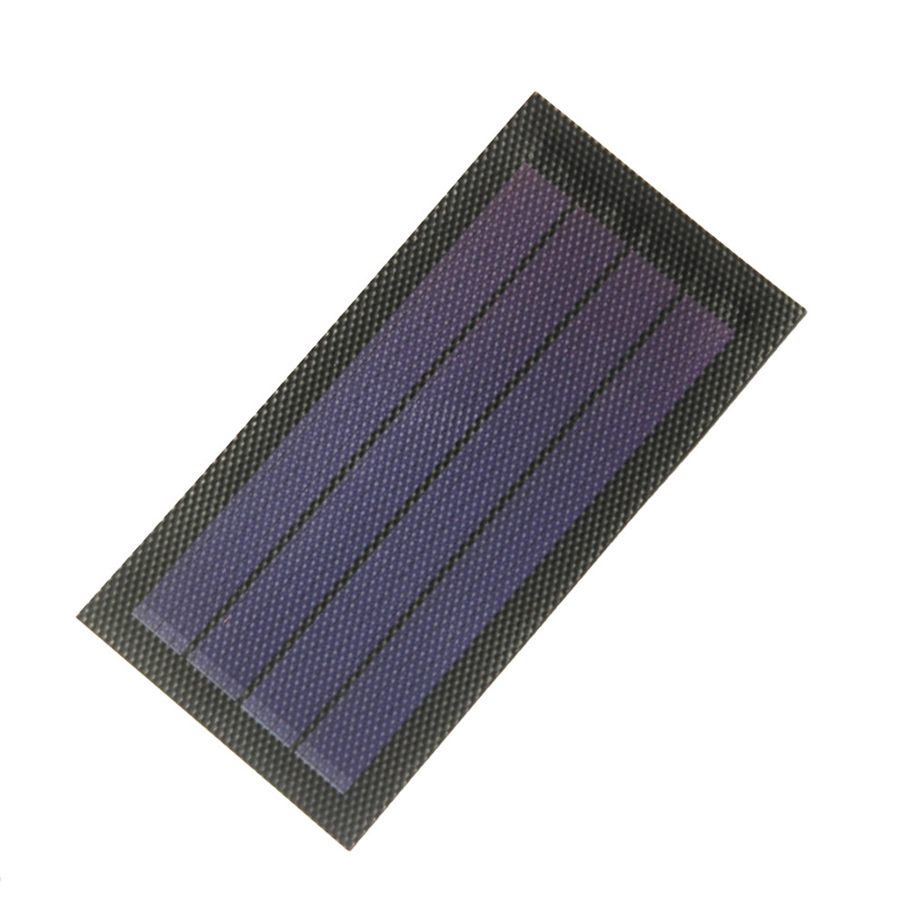 1W 6V Flexible Thin Film Solar Panel Amorphous Silicon for Field Testing