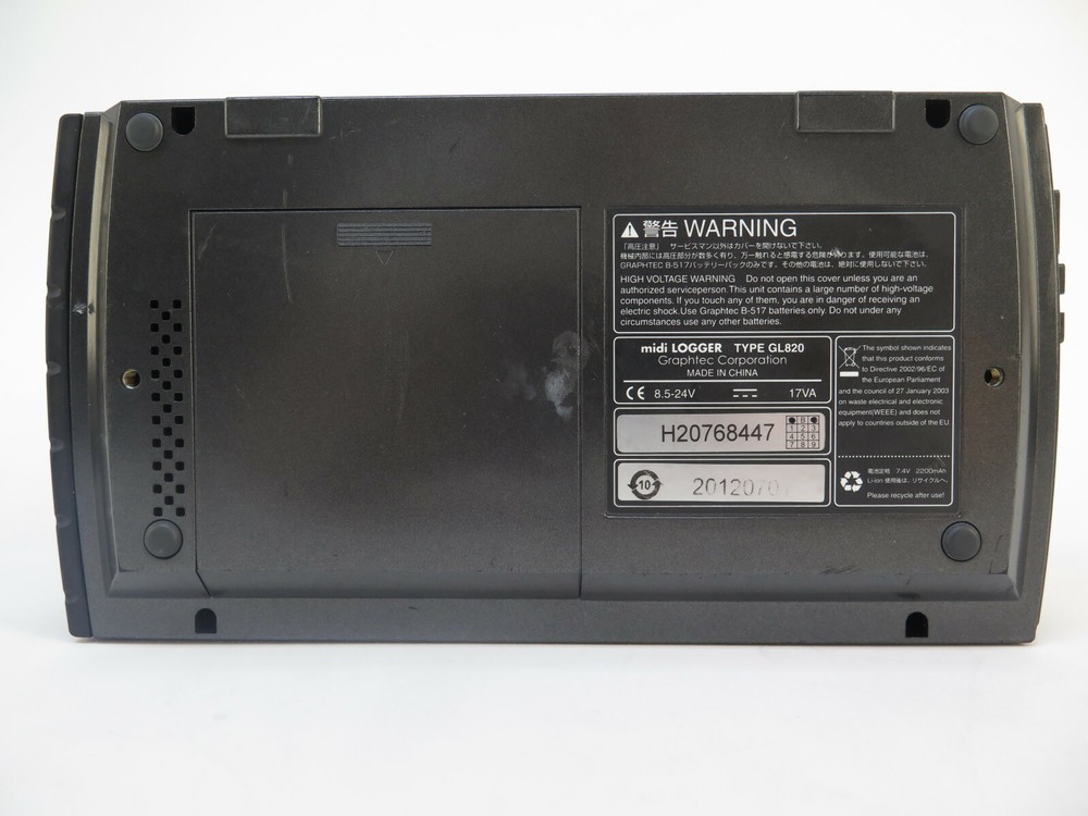 Graphtec GL820 Data Acquisition Data Logger