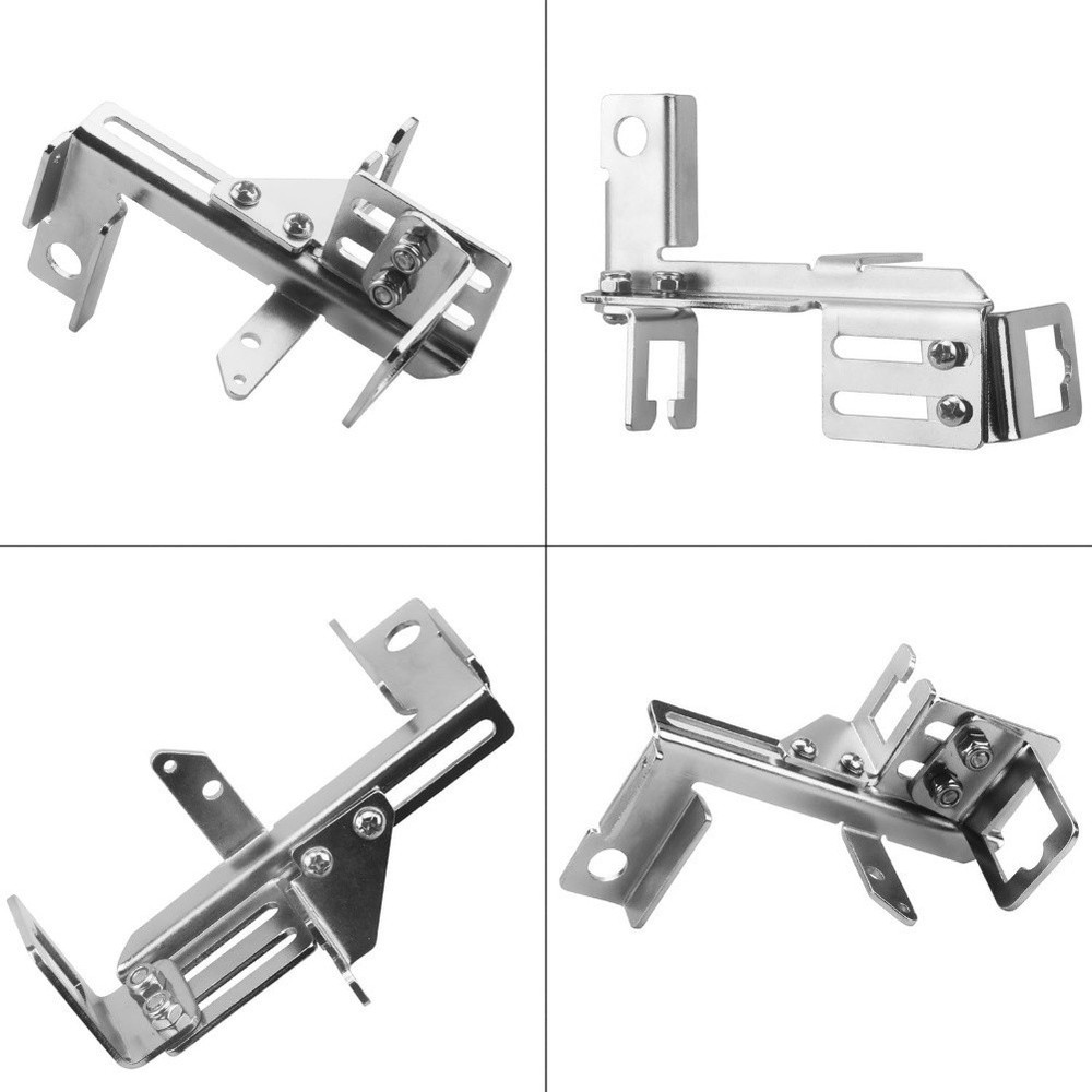 Throttle Cable Bracket Kit for Chevy For SBC and Engines Adjustable Chrome