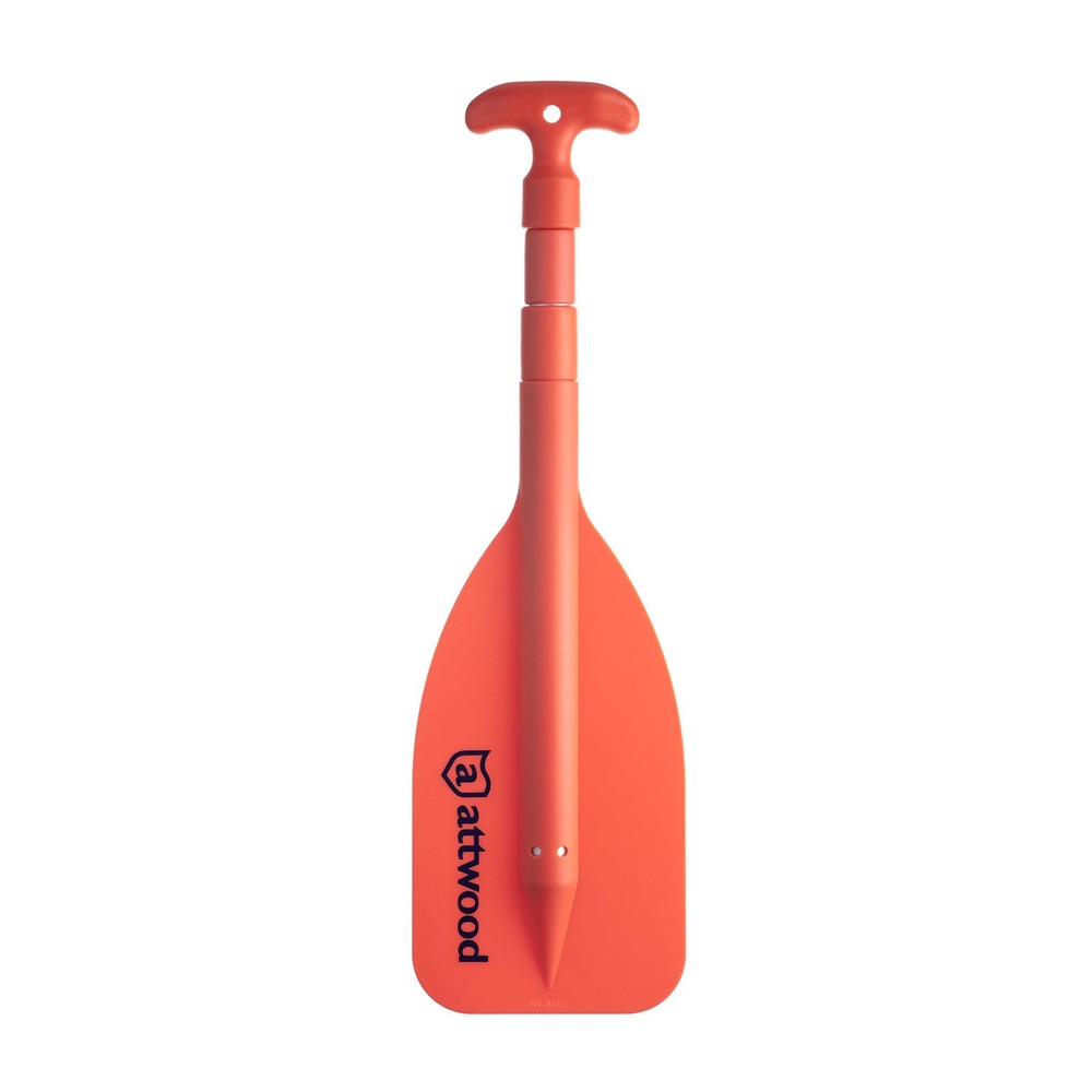 Emergency Telescoping Paddle for Boating, Orange