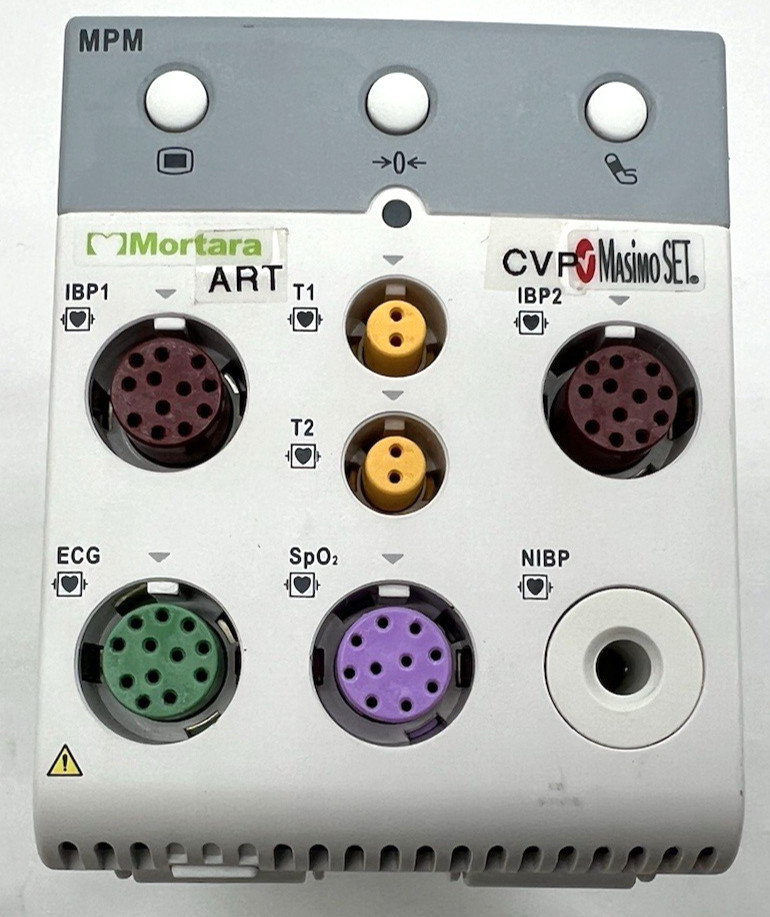 Mindray 115-022715-00 MPM-2 Platinum Module ECG, Masimo SpO2, NIBP, IBP, Temp