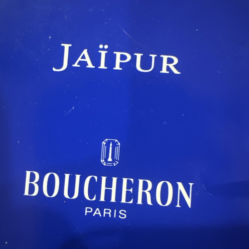 Boucheron Jaipur Perfume Enameled Ceramic Lapel PIN Scent Diffuser NIB