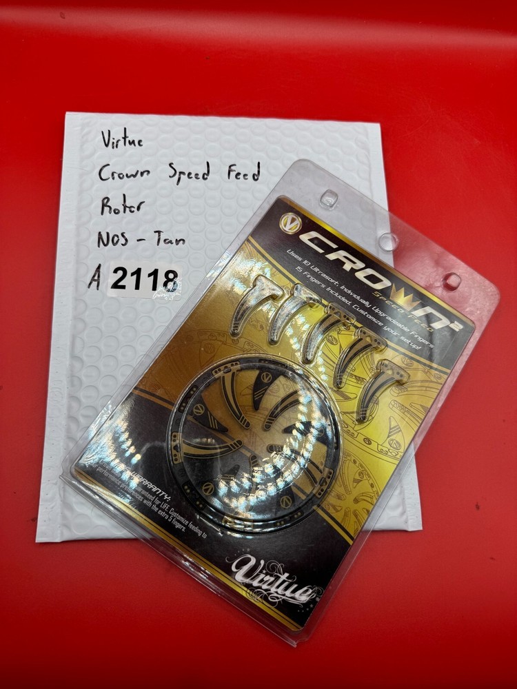Virtue Crown Speed Feed Rotor  NOS-Tan