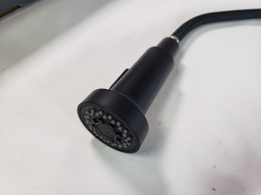 FORIOUS Black Kitchen Faucet with LOOSE Pull Down Sprayer - Read Description
